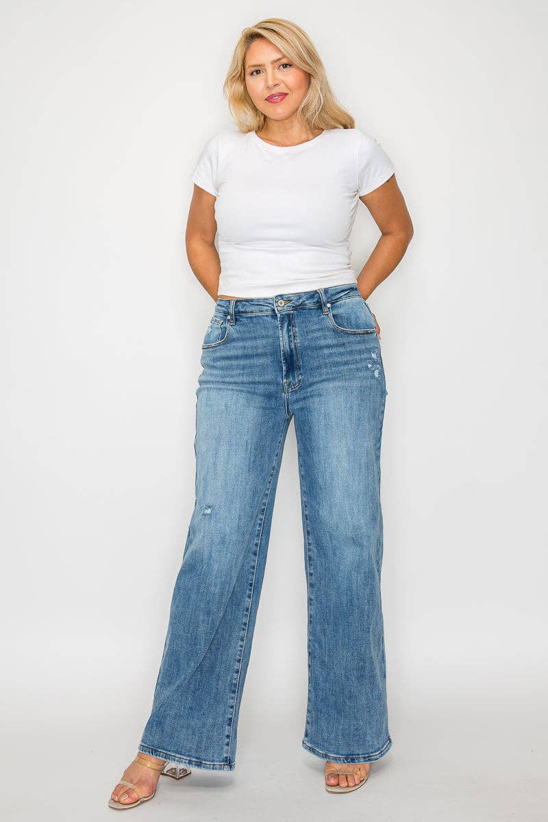 Wide Leg Jean-Plus