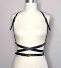 Wrapped Leather Harness- Plus