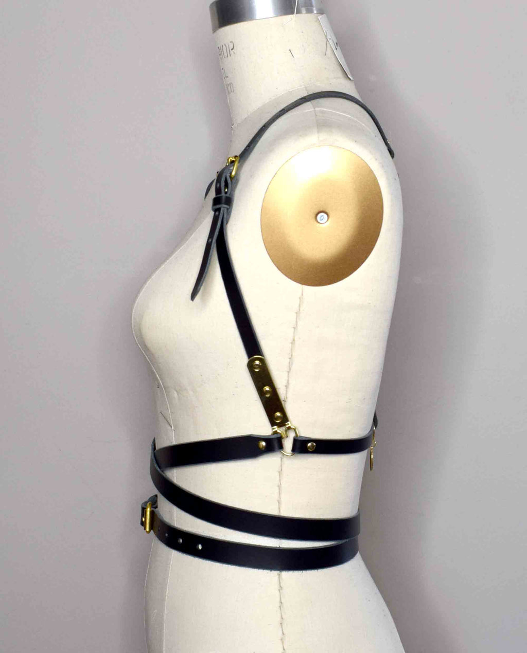 Wrapped Leather Harness- Plus