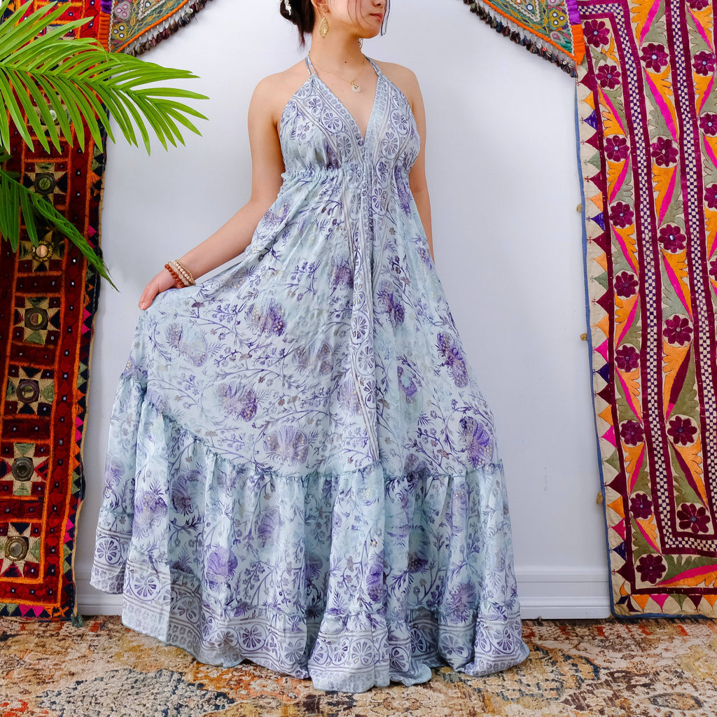 Bohemian Long Maxi Backless Dress