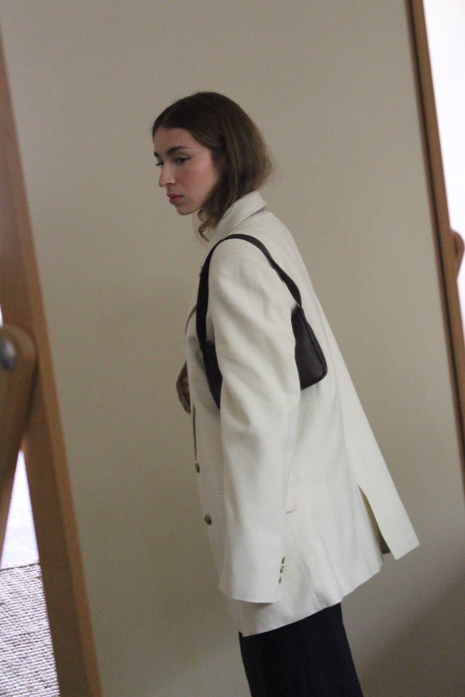 Skyler Woven Silk Blazer