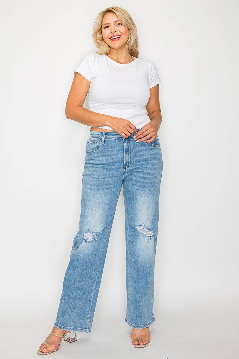 Straight Leg Jean-Plus