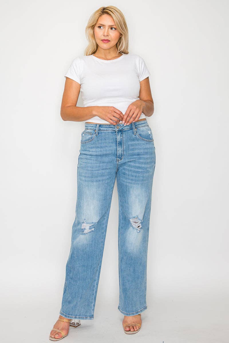 Straight Leg Jean-Plus