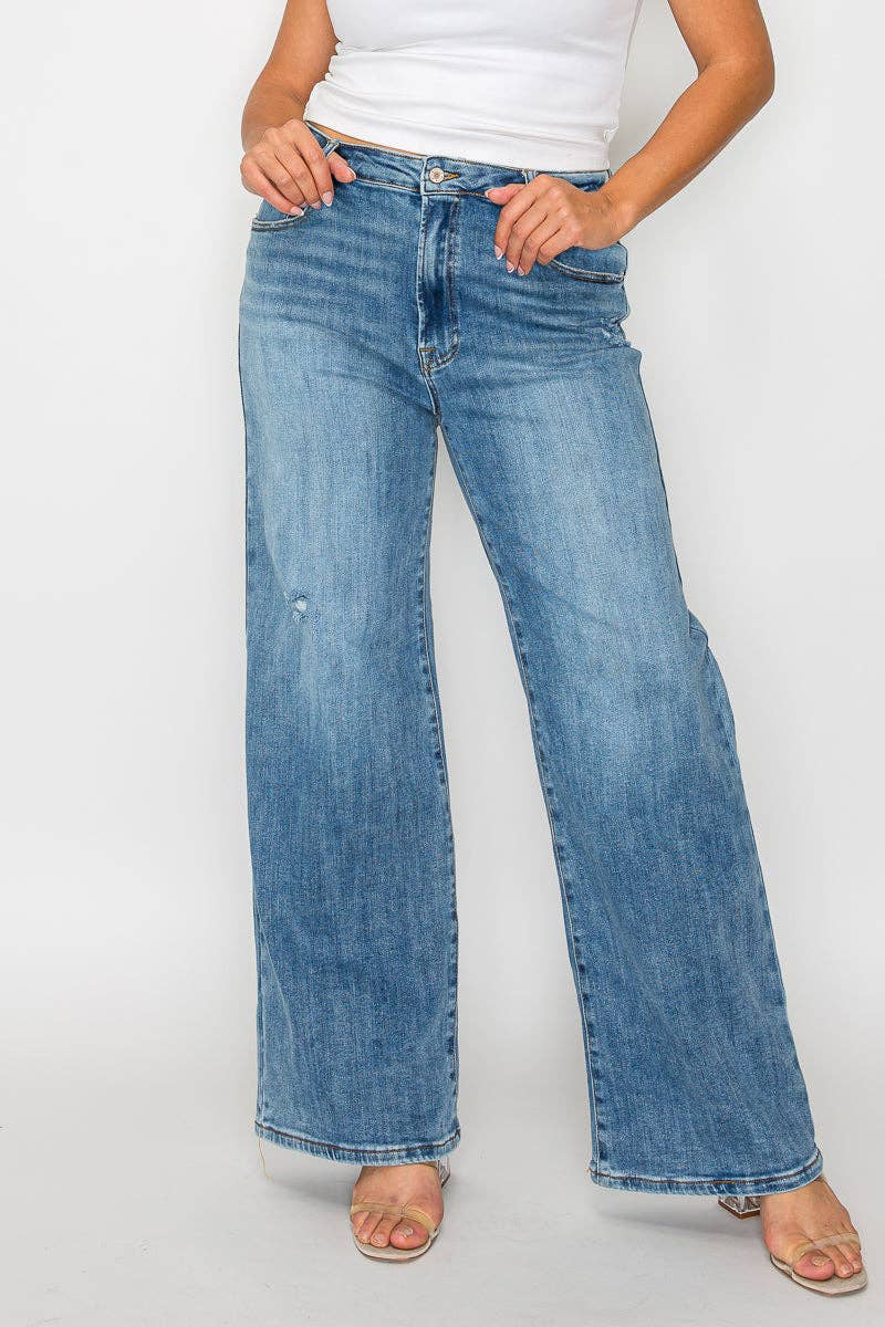 Wide Leg Jean-Plus
