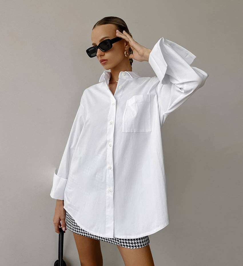 Button Down Collared Shirt