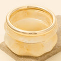 Marble Resin Bangle Bracelet Set