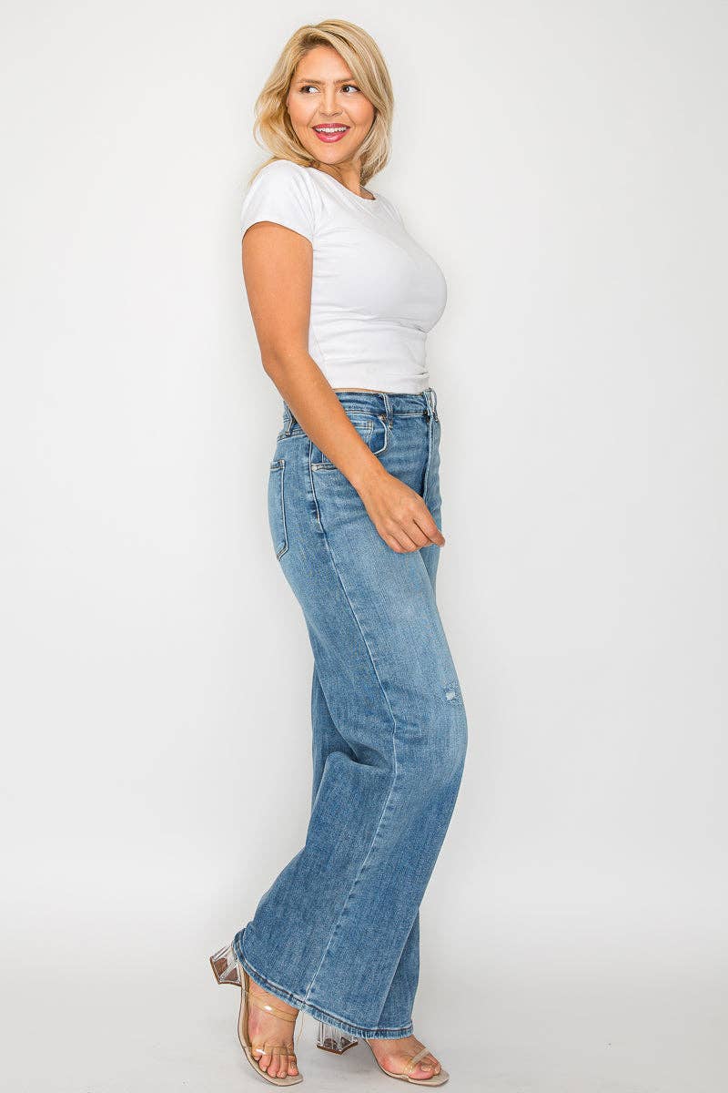 Wide Leg Jean-Plus