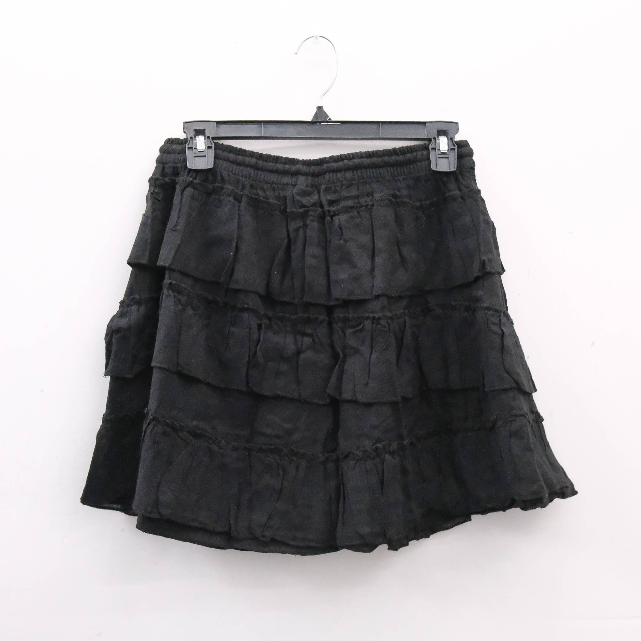 Boho Layered Ruffle Mini Skirt