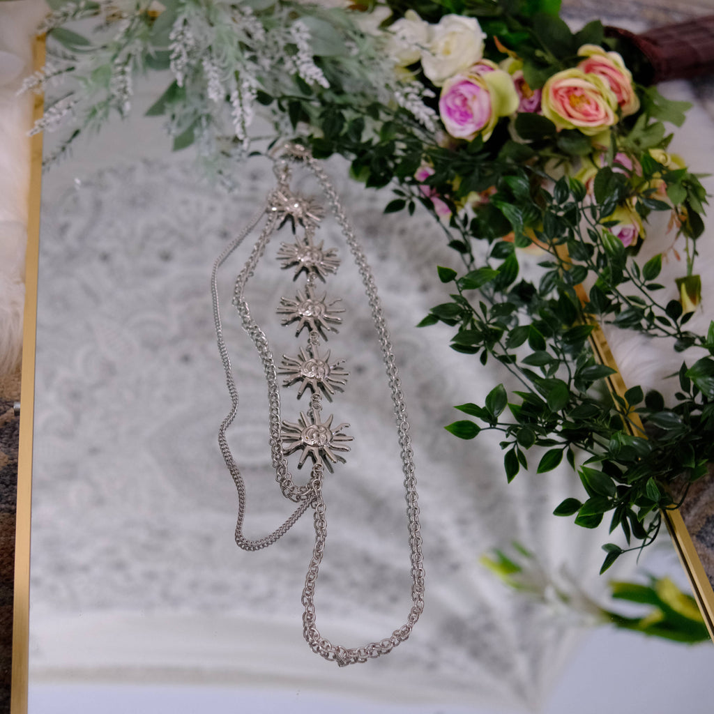 Whimsical Sun Waist Chain Belt