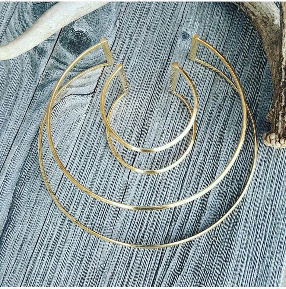 Brass Double Dealer Choker