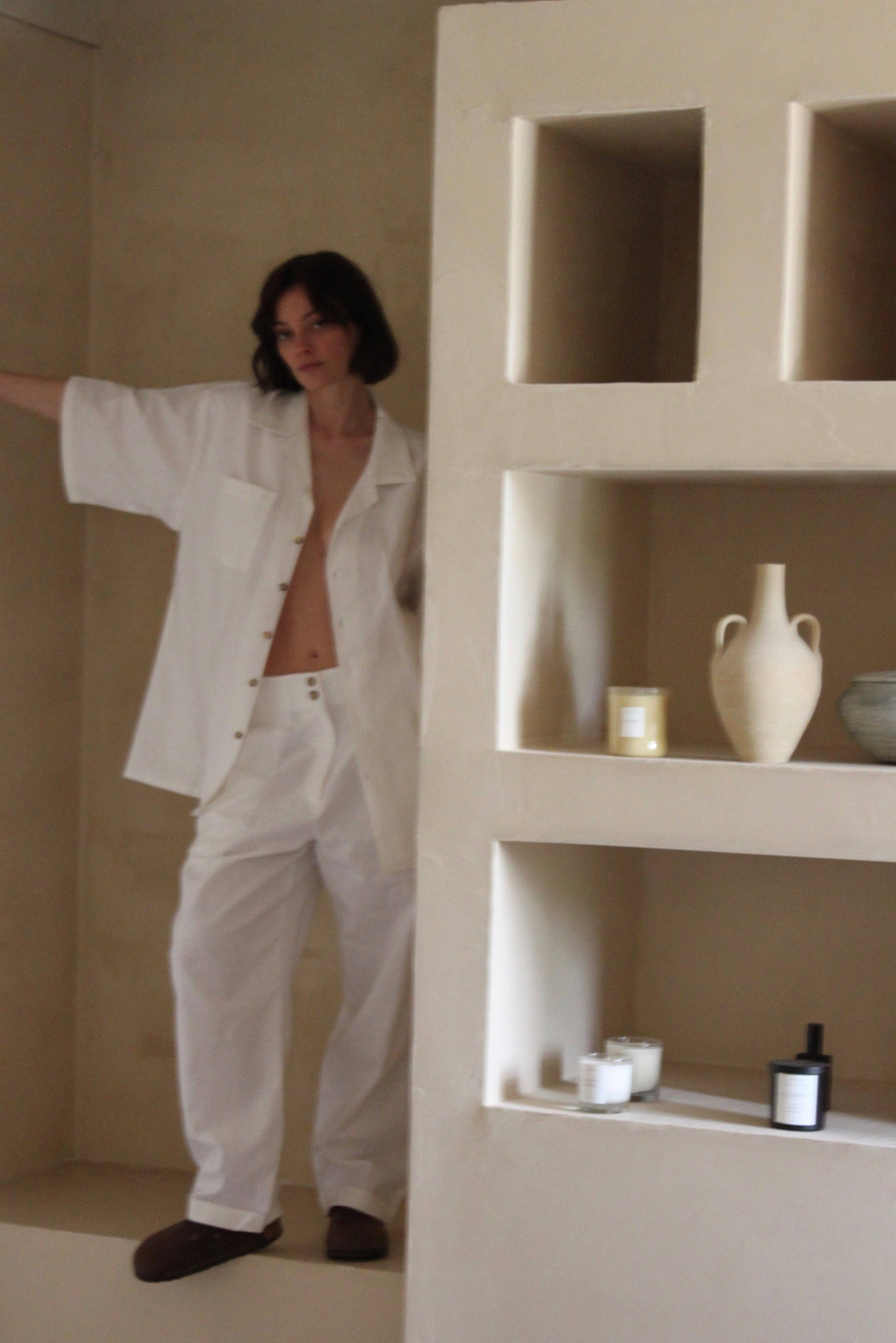 Townes Linen Cotton Trousers