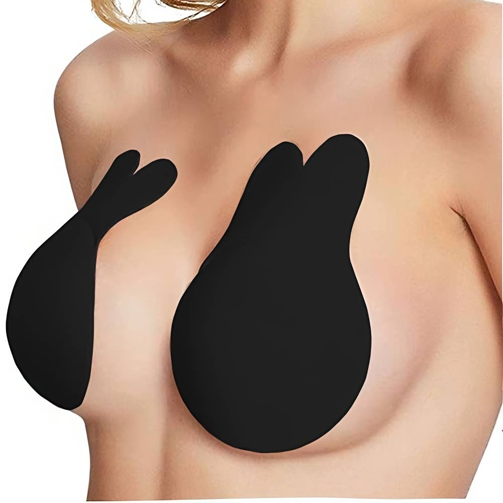Large Bunny Invisible Lift Up Silicone Adhesive Bra