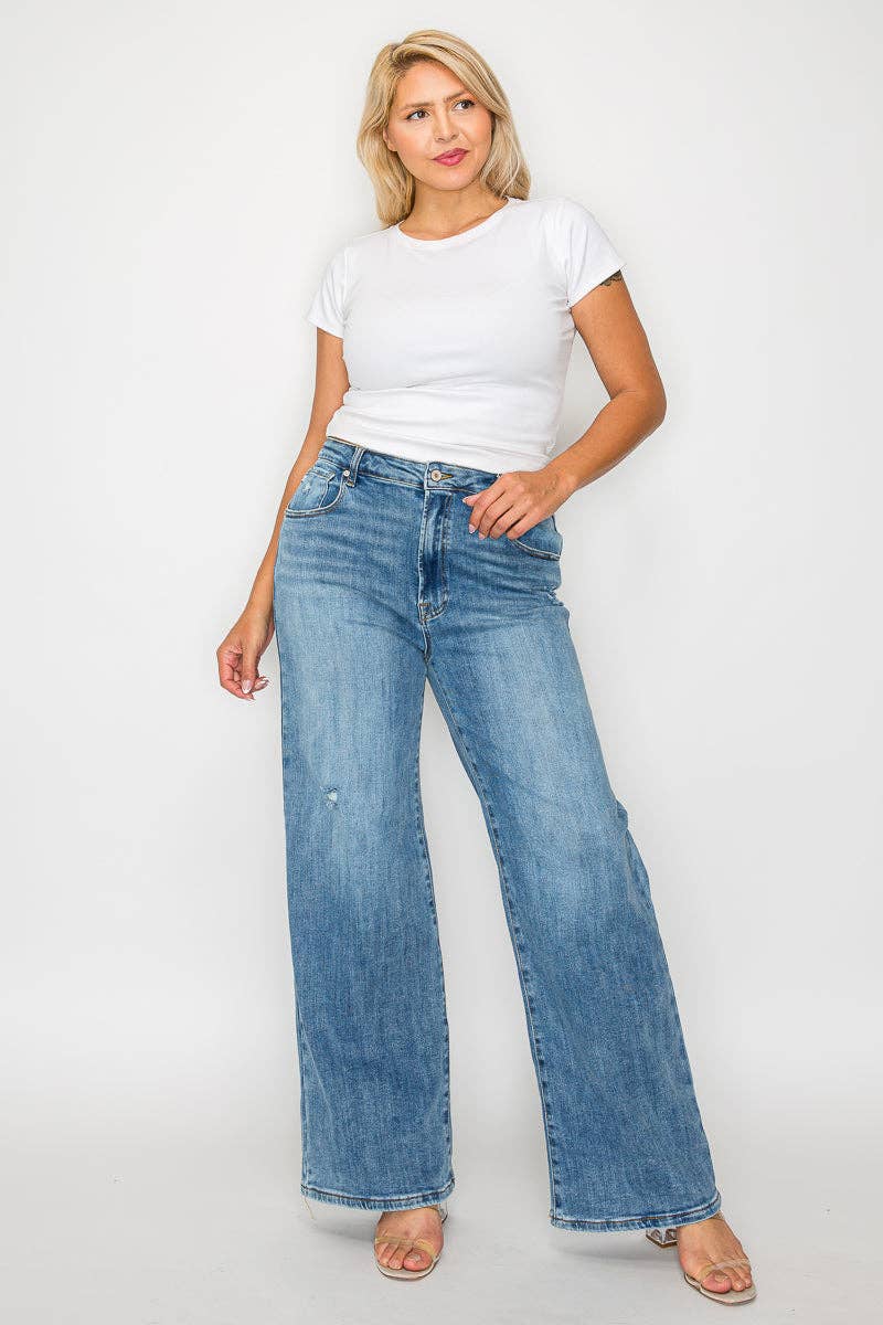Wide Leg Jean-Plus