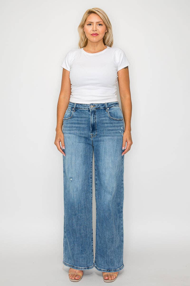Wide Leg Jean-Plus