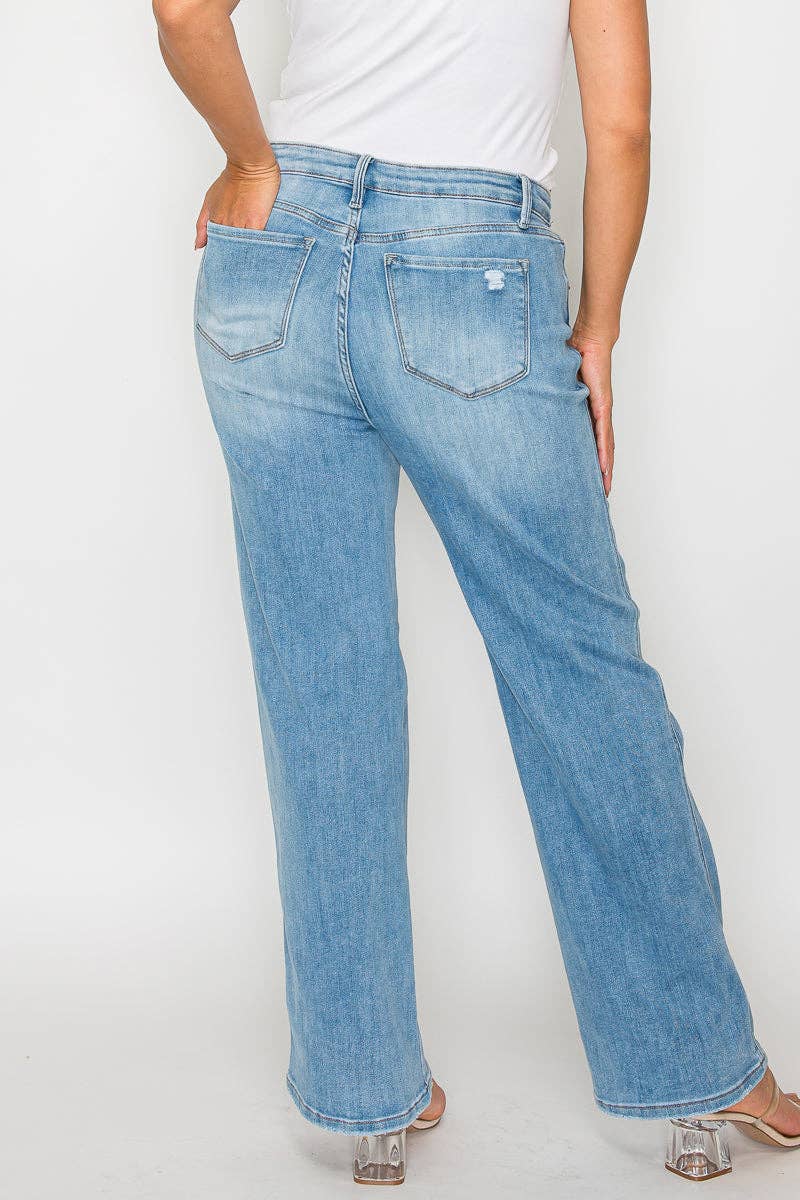Straight Leg Jean-Plus