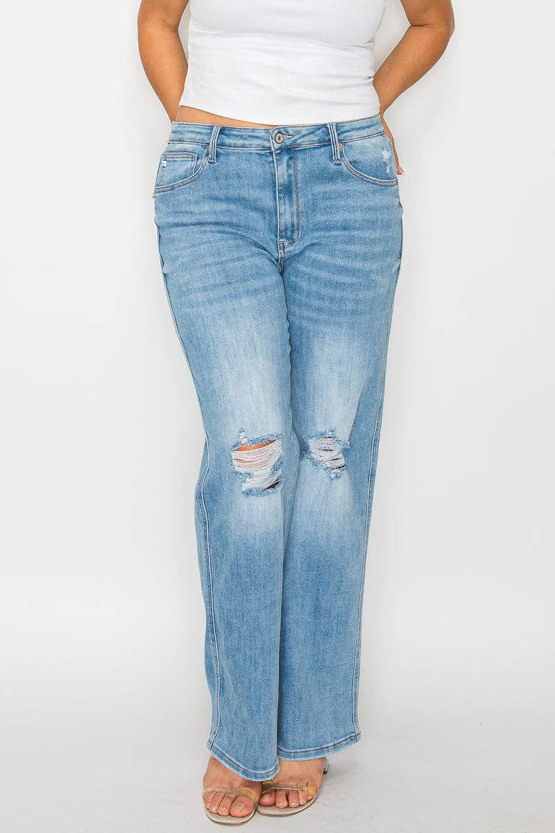 Straight Leg Jean-Plus