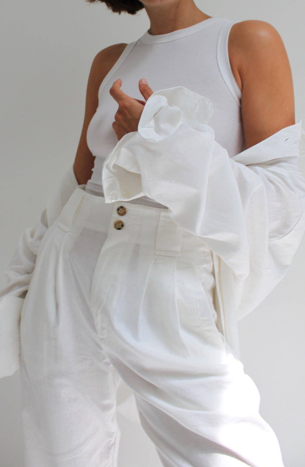 Townes Linen Cotton Trousers