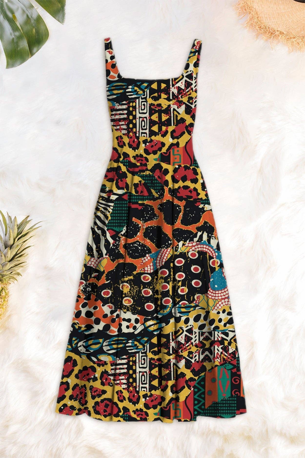 Harlow Pleated Midi Dress