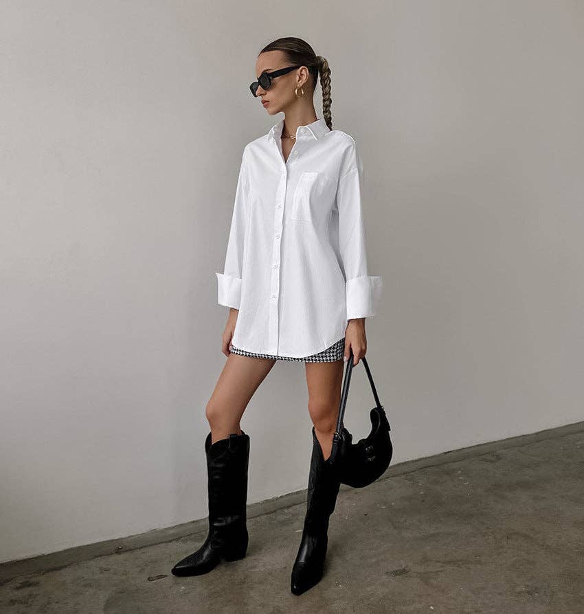 Button Down Collared Shirt
