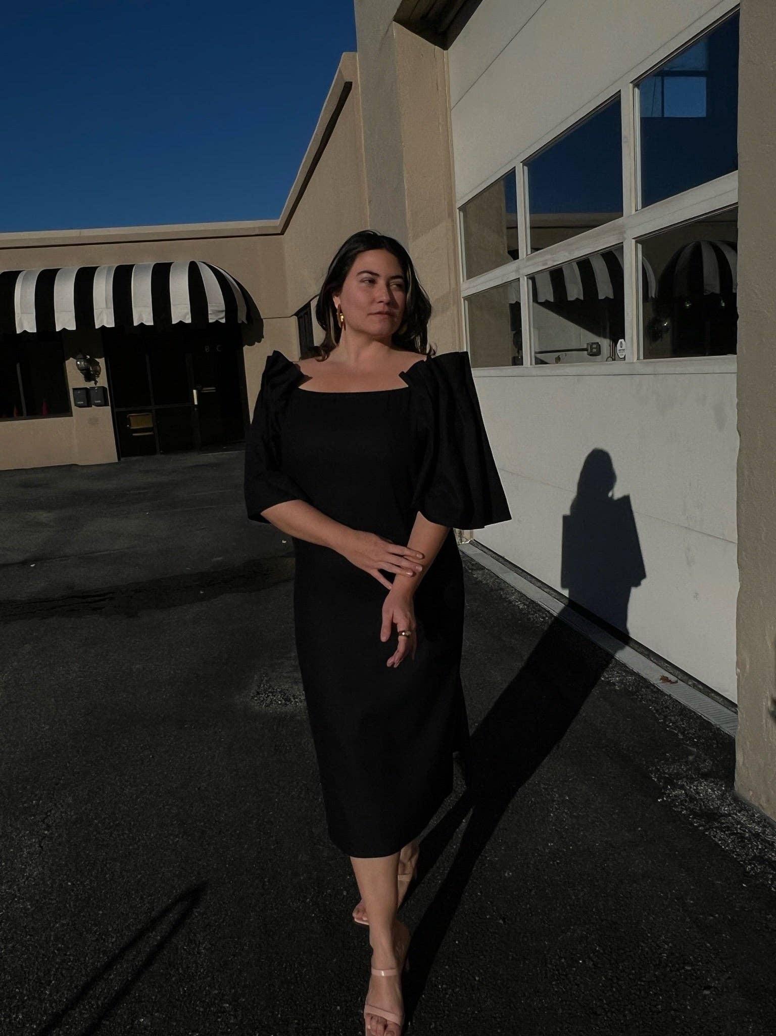 Talu Silk Canvas Dress