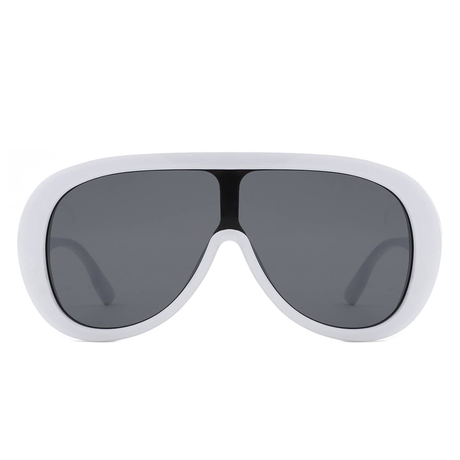 Oversized Bold Aviator Retro Round Sunglasses