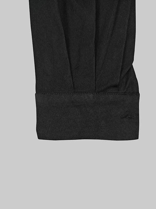 Long Sleeves Loose V-neck Jumpsuit