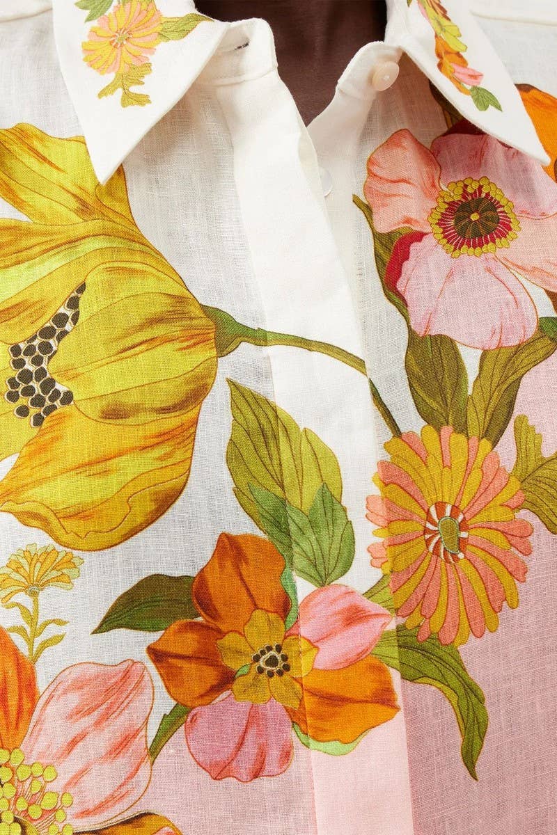 Casual Printed Shirt And Pants Set