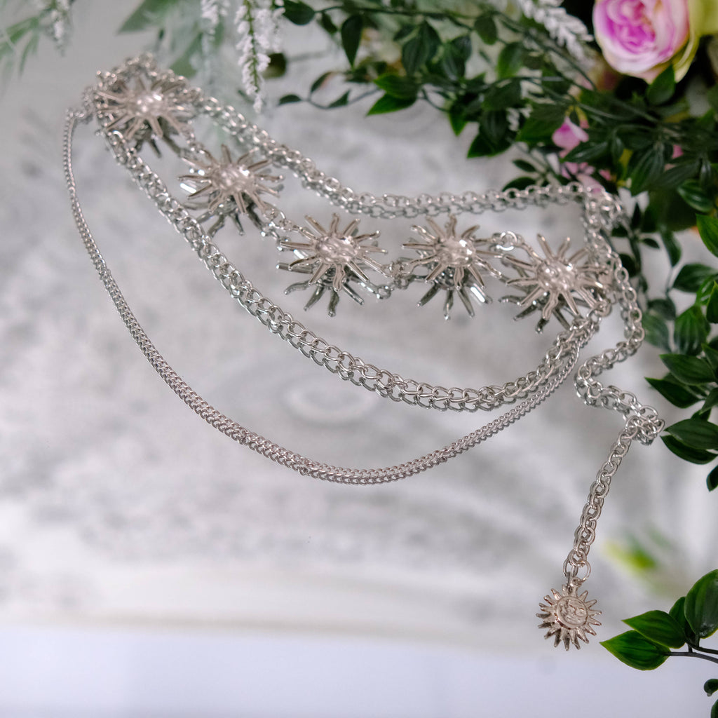 Whimsical Sun Waist Chain Belt