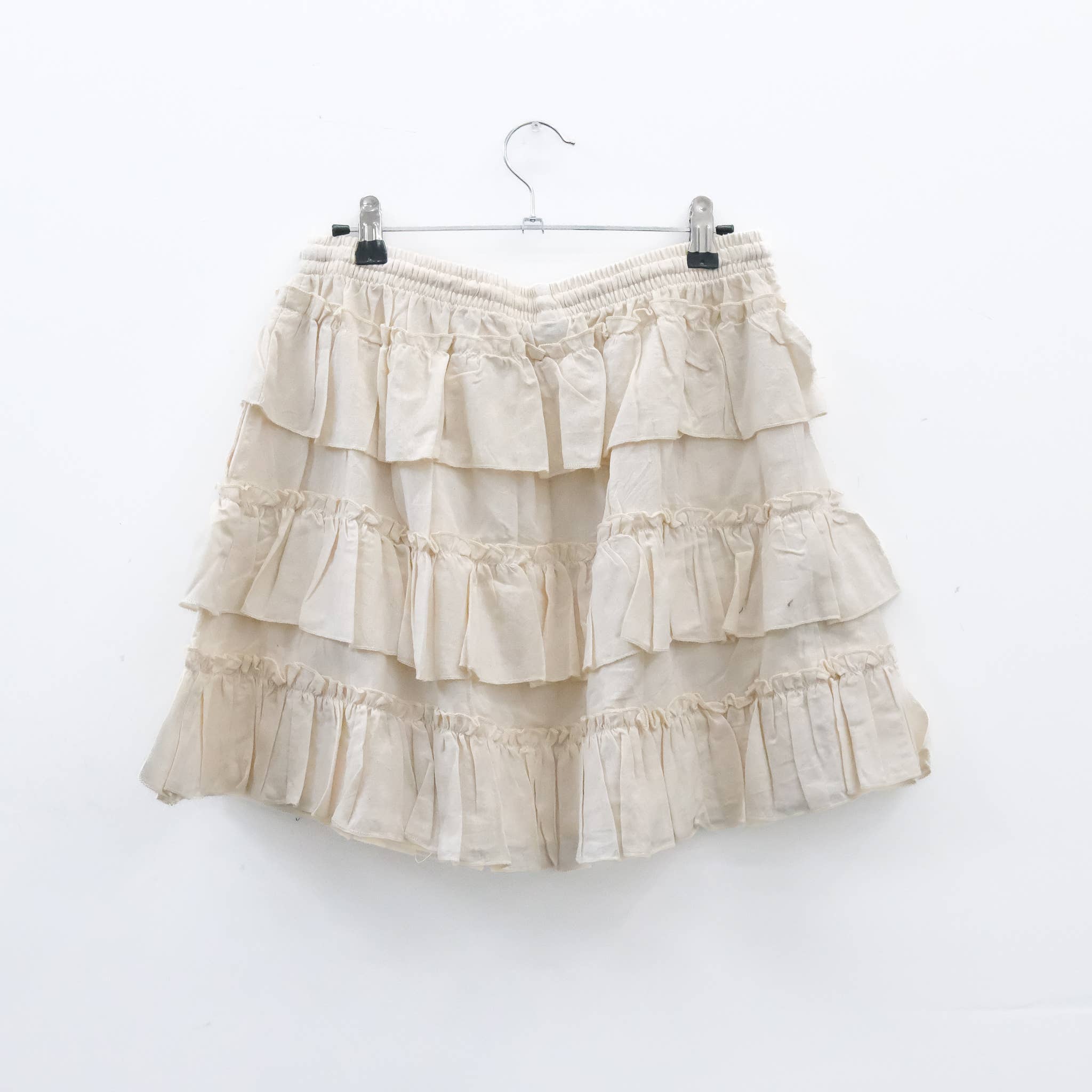 Boho Layered Ruffle Mini Skirt