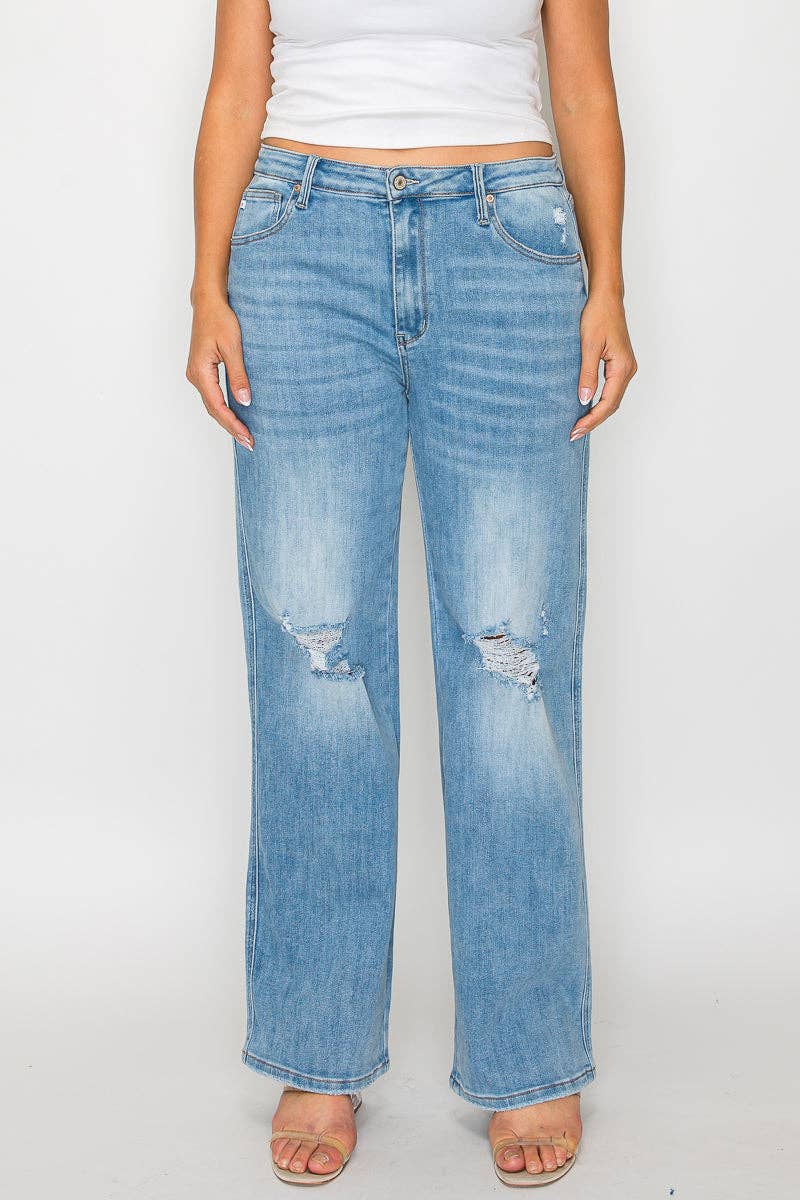 Straight Leg Jean-Plus