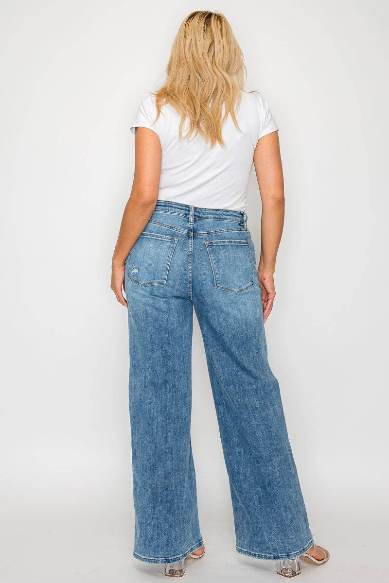 Wide Leg Jean-Plus
