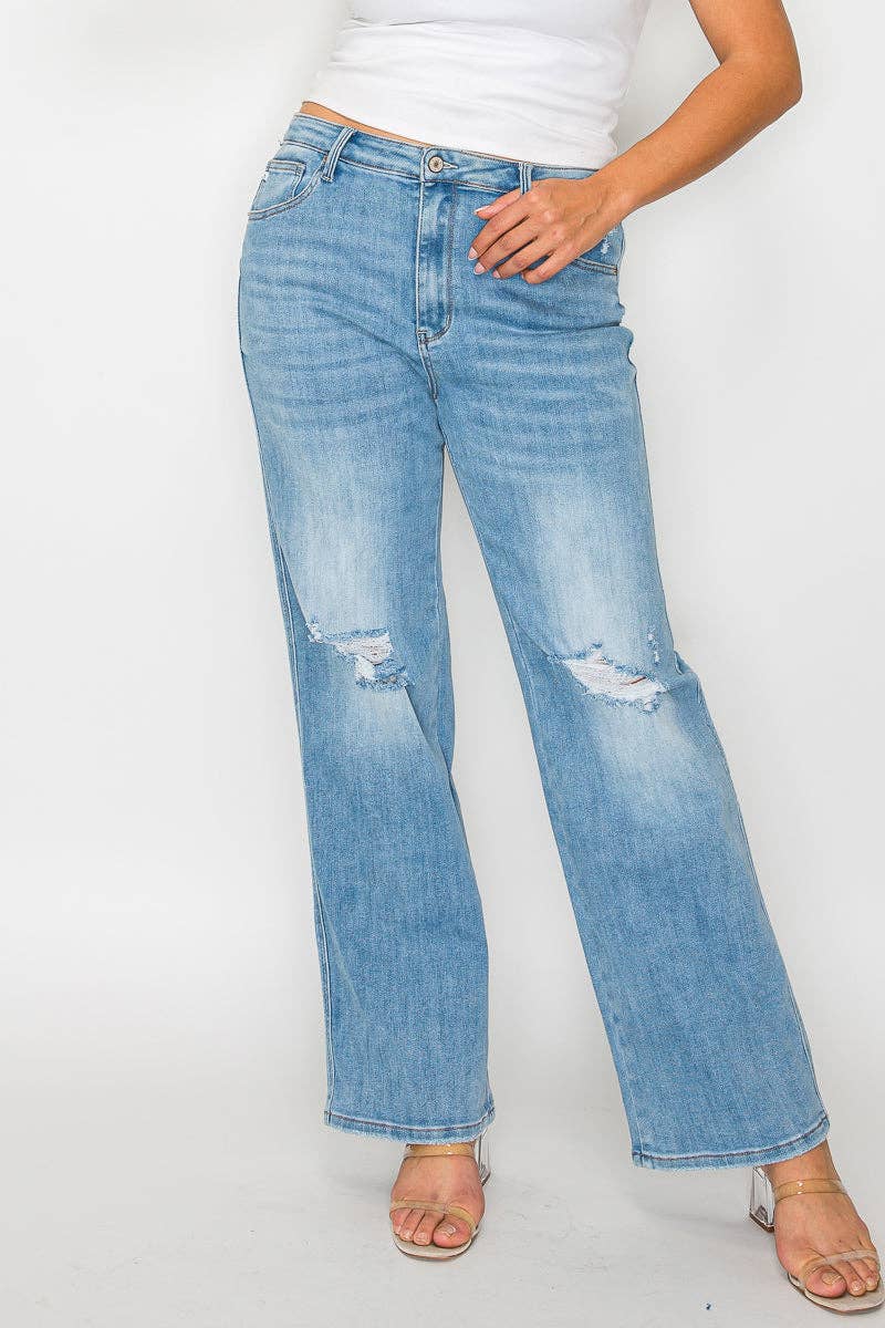 Straight Leg Jean-Plus