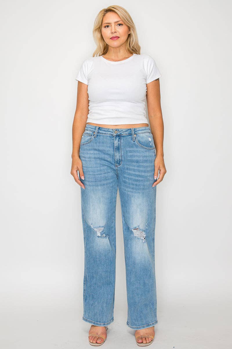 Straight Leg Jean-Plus