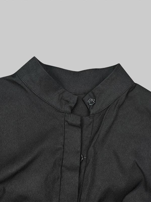 Beltless V-Neck Jumpsuit