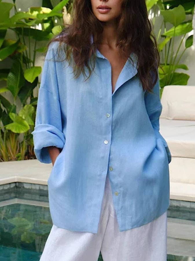 Womens Loose Breezy Shirt