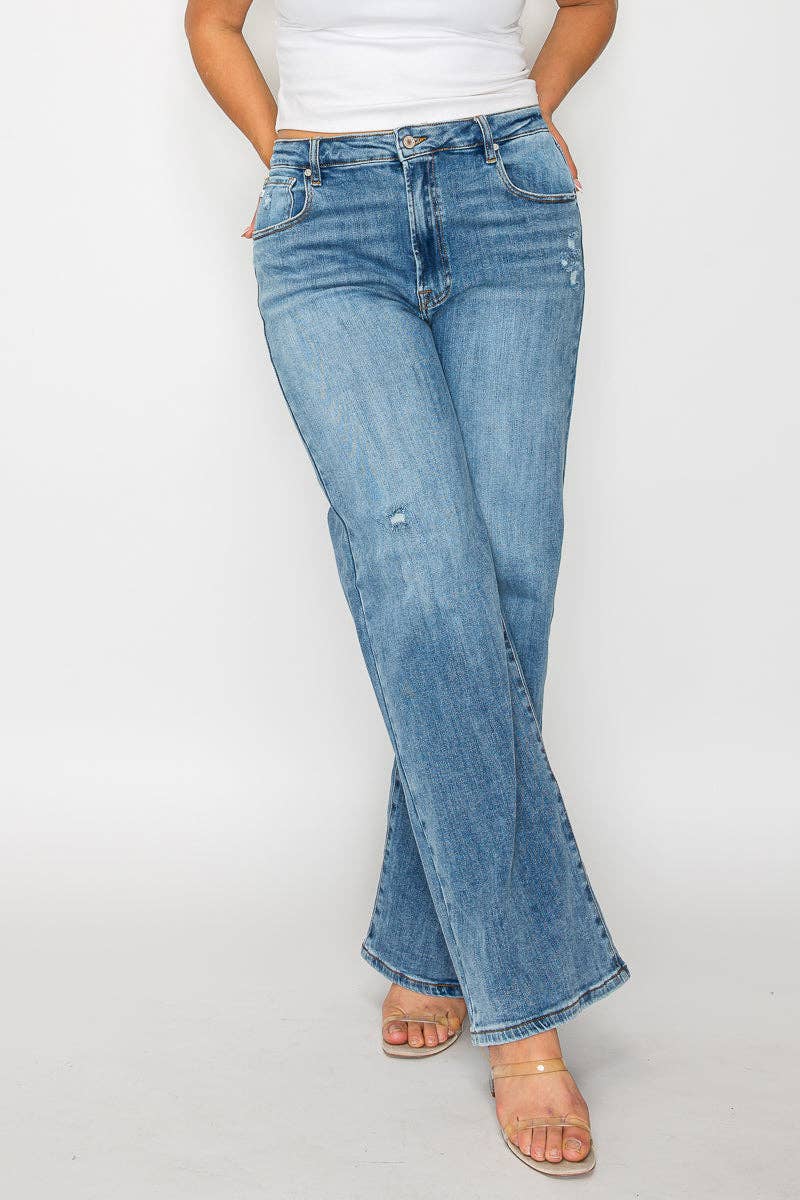 Wide Leg Jean-Plus